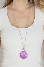 Load image into Gallery viewer, Paparazzi Accessories: Tidal Tease - Purple Iridescence Necklace - Jewels N Thingz Boutique
