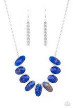 Load image into Gallery viewer, Paparazzi Accessories: Elliptical Episode - Blue Necklace - Jewels N Thingz Boutique