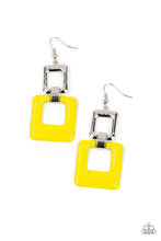 Load image into Gallery viewer, Paparazzi Accessories: Twice As Nice - Yellow Earrings - Jewels N Thingz Boutique