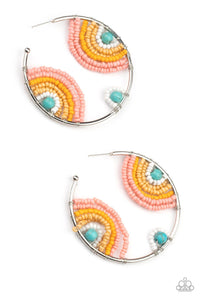 Paparazzi Accessories: Rainbow Horizons - Multi Seed Bead Earrings - Jewels N Thingz Boutique