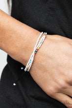 Load image into Gallery viewer, Paparazzi Accessories: Basecamp Boyfriend - White Seed Beads Bracelet - Jewels N Thingz Boutique