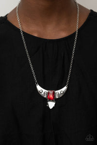 Paparazzi Accessories: You the TALISMAN! - Red Necklace - Jewels N Thingz Boutique