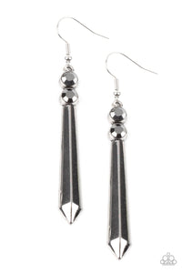 Paparazzi Accessories: Sparkle Stream - Silver Earrings - Jewels N Thingz Boutique
