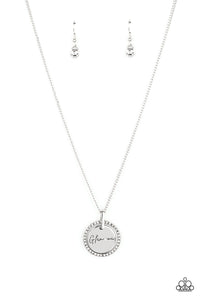 Paparazzi Accessories: Glam-ma Glamorous - White Mothers Day Necklace