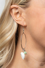 Load image into Gallery viewer, Paparazzi Accessories: This Too SHELL Pass - Green Earrings - Jewels N Thingz Boutique