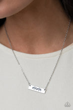 Load image into Gallery viewer, Paparazzi Accessories: Blessed Mama - Silver Mothers Day Necklace