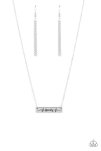 Load image into Gallery viewer, Paparazzi Accessories: Living The Mom Life - Silver Mothers Day Necklace