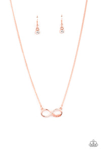 Paparazzi Accessories: Forever Your Mom - Copper Mothers Day Necklace