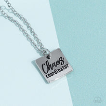 Load image into Gallery viewer, Paparazzi Accessories: Chaos Coordinator - Silver Mothers Day Necklace