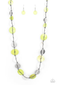 Paparazzi Accessories: Seashore Spa - Green Necklace - Jewels N Thingz Boutique