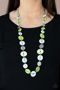 Paparazzi Accessories: Seashore Spa - Green Necklace - Jewels N Thingz Boutique