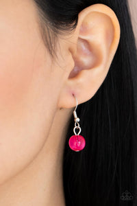 Paparazzi Accessories: Spring Goddess Necklace and Springtime Springs Bracelet - Pink SET