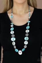 Load image into Gallery viewer, Paparazzi Accessories: Seashore Spa - Blue Necklace - Jewels N Thingz Boutique