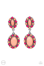 Load image into Gallery viewer, Paparazzi Accessories: Positively Pampered - Orange Clip-On Earrings - Jewels N Thingz Boutique