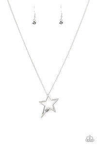 Paparazzi Accessories: Light Up The Sky - Silver Necklace - Jewels N Thingz Boutique