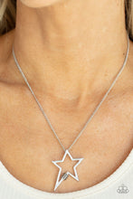 Load image into Gallery viewer, Paparazzi Accessories: Light Up The Sky - Silver Necklace - Jewels N Thingz Boutique