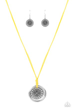 Load image into Gallery viewer, Paparazzi Accessories: One MANDALA Show - Yellow Suede Necklace - Jewels N Thingz Boutique