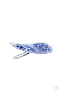 Paparazzi Accessories: Oh, My Stars and Stripes - Blue Hair Clip - Jewels N Thingz Boutique