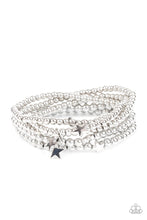 Load image into Gallery viewer, Paparazzi Accessories: American All-Star - Silver Bracelet - Jewels N Thingz Boutique