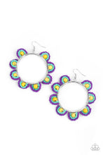 Load image into Gallery viewer, Paparazzi Accessories: Groovy Gardens - Yellow Seed Bead Earrings