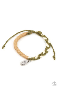 Paparazzi Accessories: Perpetually Peaceful - Green Inspirational Bracelet - Jewels N Thingz Boutique
