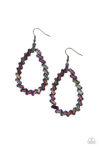 Paparazzi Accessories: Striking RESPLENDENCE - Multi Oil Spill Earrings AND a Mystery Piece - Jewels N Thingz Boutique