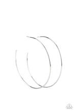 Load image into Gallery viewer, Paparazzi Accessories: Colossal Couture - Silver Oversized Hoop Earrings
