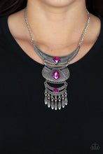 Load image into Gallery viewer, Paparazzi Accessories: Lunar Enchantment - Pink UV Shimmer Necklace - Jewels N Thingz Boutique
