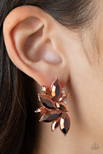 Load image into Gallery viewer, Paparazzi Accessories: Instant Iridescence - Copper Earrings