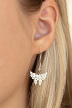 Load image into Gallery viewer, Paparazzi Accessories: Bountiful Butterflies - White Necklace - Jewels N Thingz Boutique