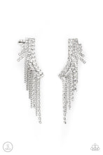 Load image into Gallery viewer, Paparazzi Accessories: Thunderstruck Sparkle - White Crawlers