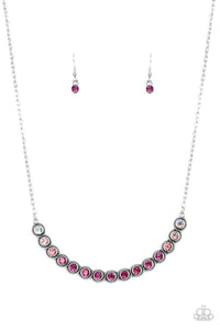 Paparazzi Accessories: Throwing SHADES - Pink Ombre Necklace - Jewels N Thingz Boutique