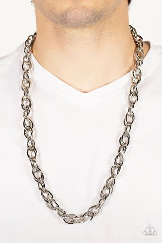 Paparazzi Accessories: Custom Couture - Silver Urban Necklace - Jewels N Thingz Boutique