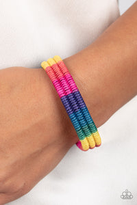 Paparazzi Accessories: Rainbow Renegade - Multi Bracelet