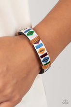 Load image into Gallery viewer, Paparazzi Accessories: Textile Trendsetter - Multi Leather Bracelet - Jewels N Thingz Boutique