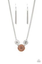 Load image into Gallery viewer, Paparazzi Accessories: Shine Your Light - Silver Inspirational Necklace