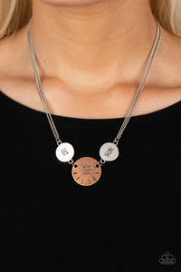 Paparazzi Accessories: Shine Your Light - Silver Inspirational Necklace