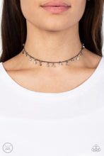 Load image into Gallery viewer, Paparazzi Accessories: Bringing SPARKLE Back - Black Rhinestone Choker