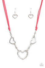 Load image into Gallery viewer, Paparazzi Accessories: Fashionable Flirt Necklace and Flirty Flavour Bracelet - Pink SET