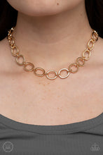Load image into Gallery viewer, Paparazzi Accessories: 90s Nostalgia - Gold Choker