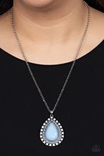 Load image into Gallery viewer, Paparazzi Accessories: DROPLET Like Its Hot - Blue Necklace