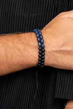 Load image into Gallery viewer, Paparazzi Accessories: Just Play Cool - Blue Urban Bracelet