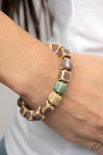 Paparazzi Accessories: Glaze Craze - Purple Bracelet