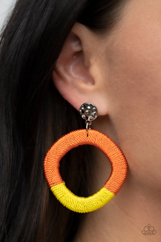 Paparazzi Accessories: Thats a WRAPAROUND - Multi Threaded Earrings