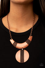 Load image into Gallery viewer, Paparazzi Accessories: Metallic Enchantress - Copper Necklace