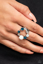 Load image into Gallery viewer, Paparazzi Accessories: Butterfly Bustle - Blue Ring