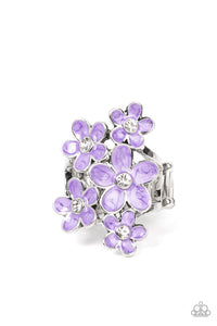 Paparazzi Accessories: Boastful Blooms - Purple Ring