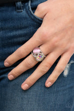 Load image into Gallery viewer, Paparazzi Accessories: SELFIE-Indulgence - Pink Iridescent Ring