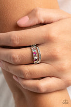 Load image into Gallery viewer, Paparazzi Accessories: Fractal Fascination - Pink Iridescent Ring