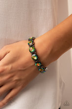 Load image into Gallery viewer, Paparazzi Accessories: Glitzy Glamorous - Multi Oil Spill Bracelet - Life of the Party